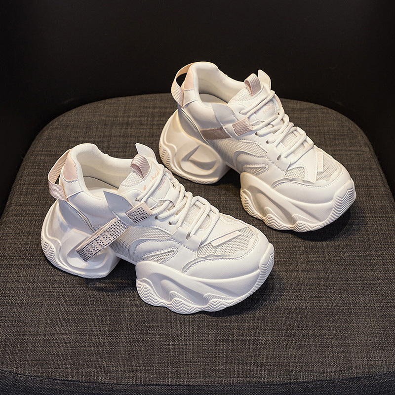 Women's Autumn Platform Height Increasing Insole Popular Version Women's Casual Shoes