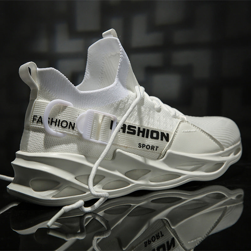 Men's Spring Running Flying Woven Breathable Fashion Sneakers