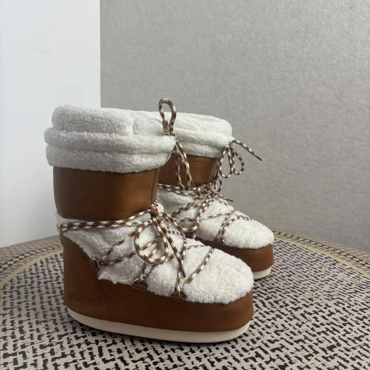 Moon Winter Long Tube Skiing Warm Women's Snow Boots