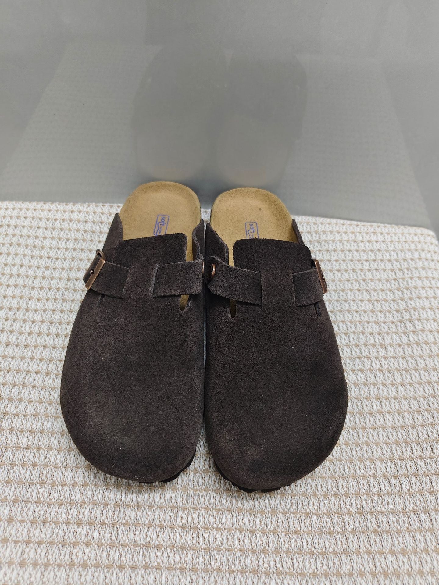 Genuine Pure Source Cork Comfortable Platform Thick-soles Slippers