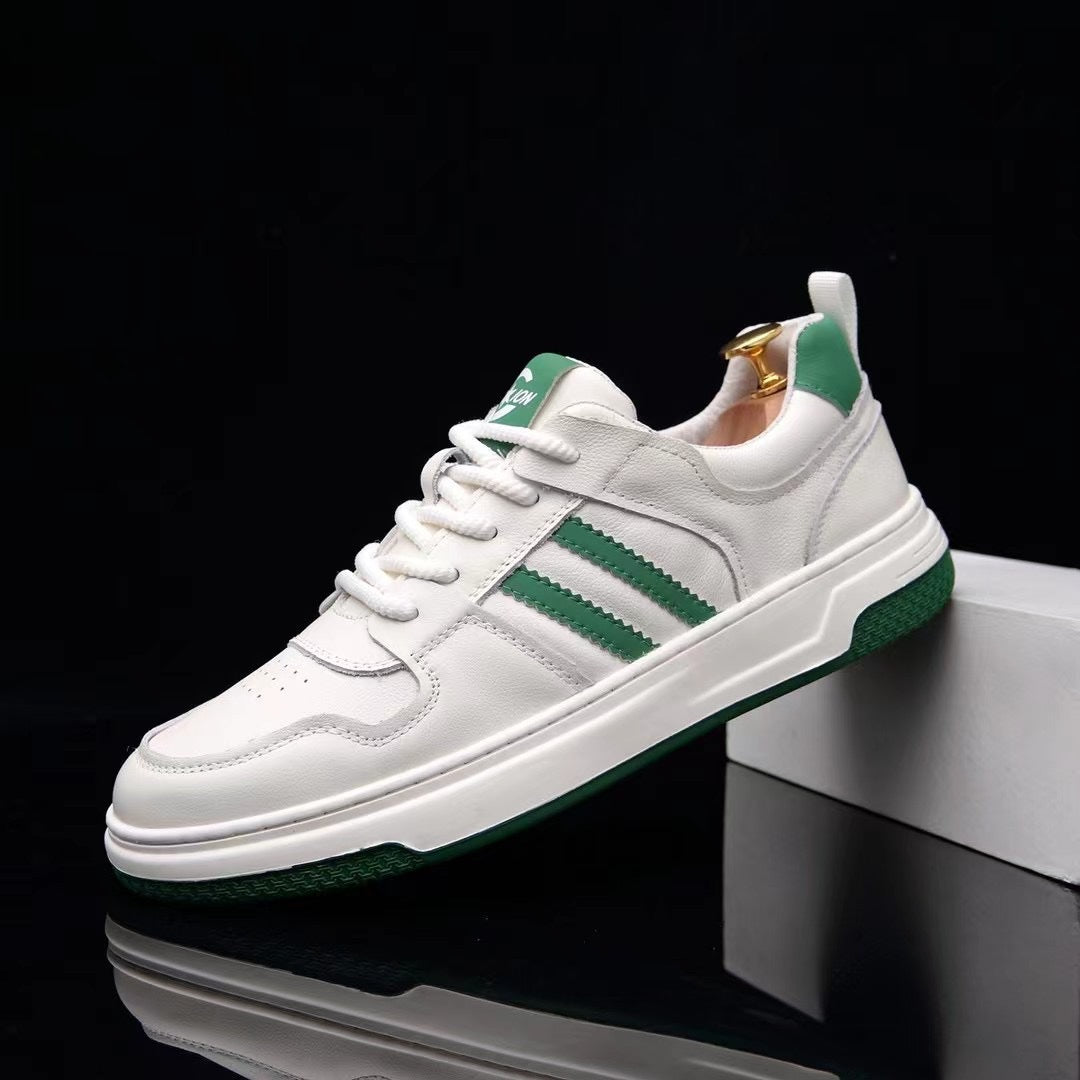 Men's Trendy Genuine Breathable Soft Bottom Sports Sneakers