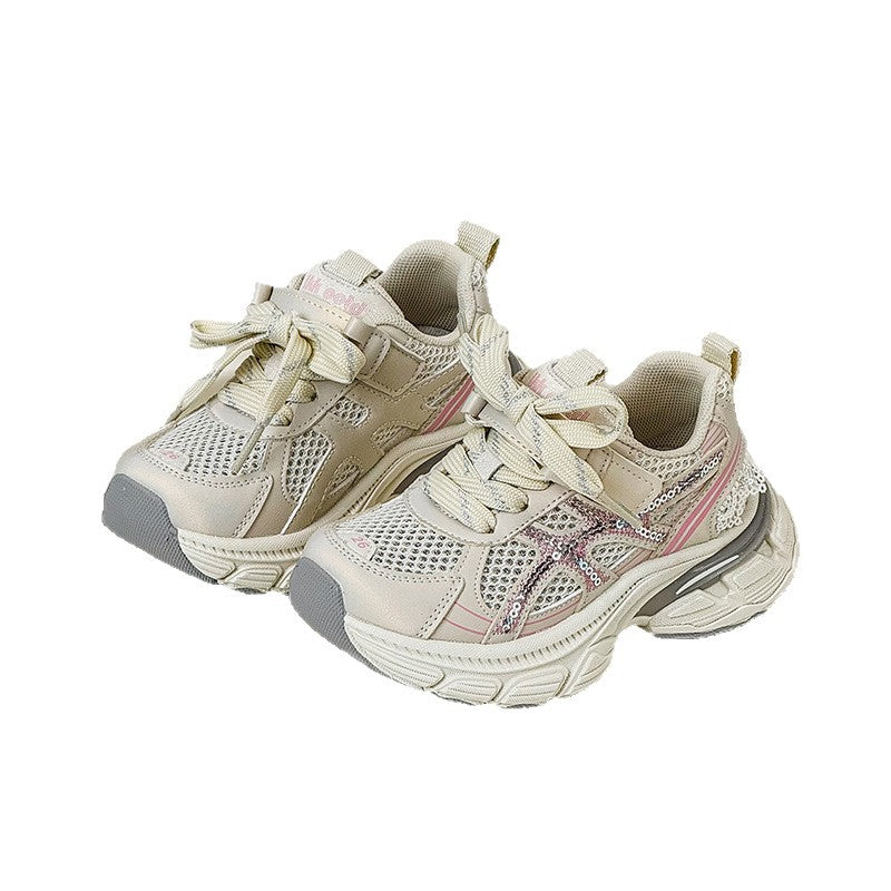 Children's Boys Mesh Fashion Breathable Running Children's Sports Shoes