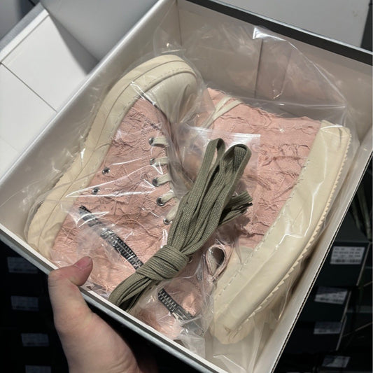 Women's Summer Platform Tassel Comfortable Board Pink Men's Shoes