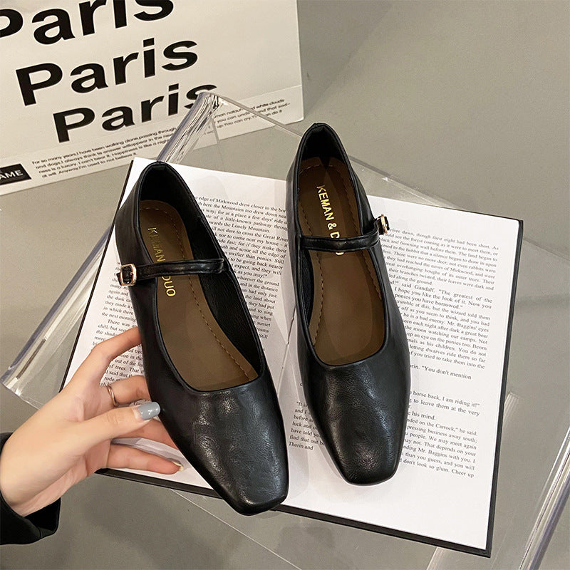 Women's French Evening Style Temperament Commute Pumps Casual Shoes