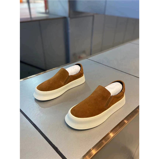 Men's Tide Spring Slip-on Thick-soled Niche Comfortable Loafers