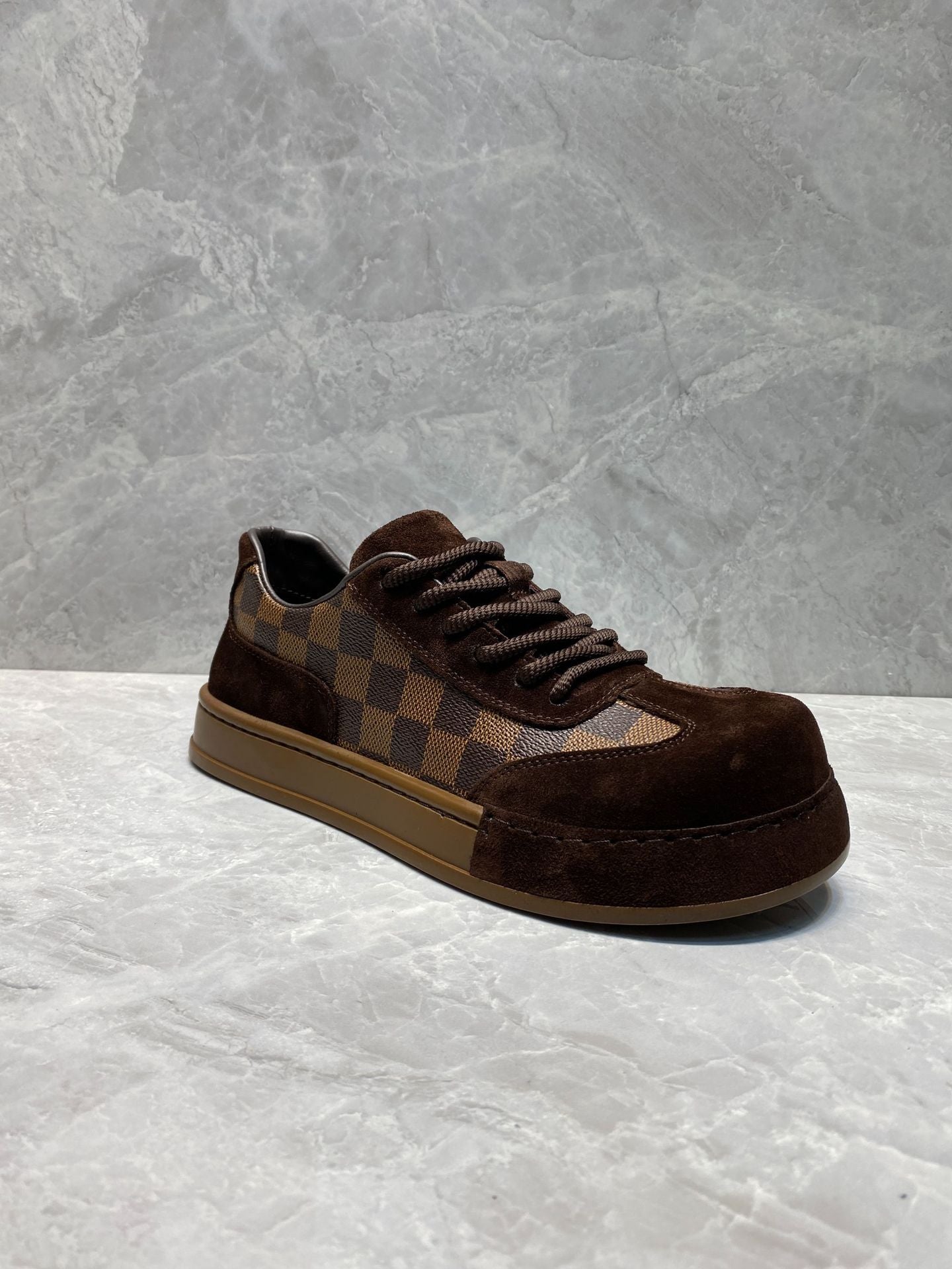 Men's German Training Reinforced Stitching Rubber Sole High-grade Comfortable Pigskin Lining Casual Shoes