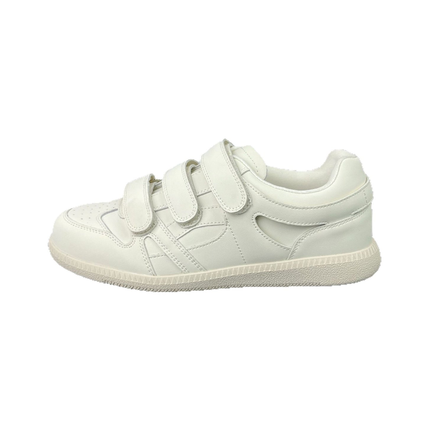 Women's Velcro Round Toe Fashion Fashionable Korean Retro Women's Casual Shoes