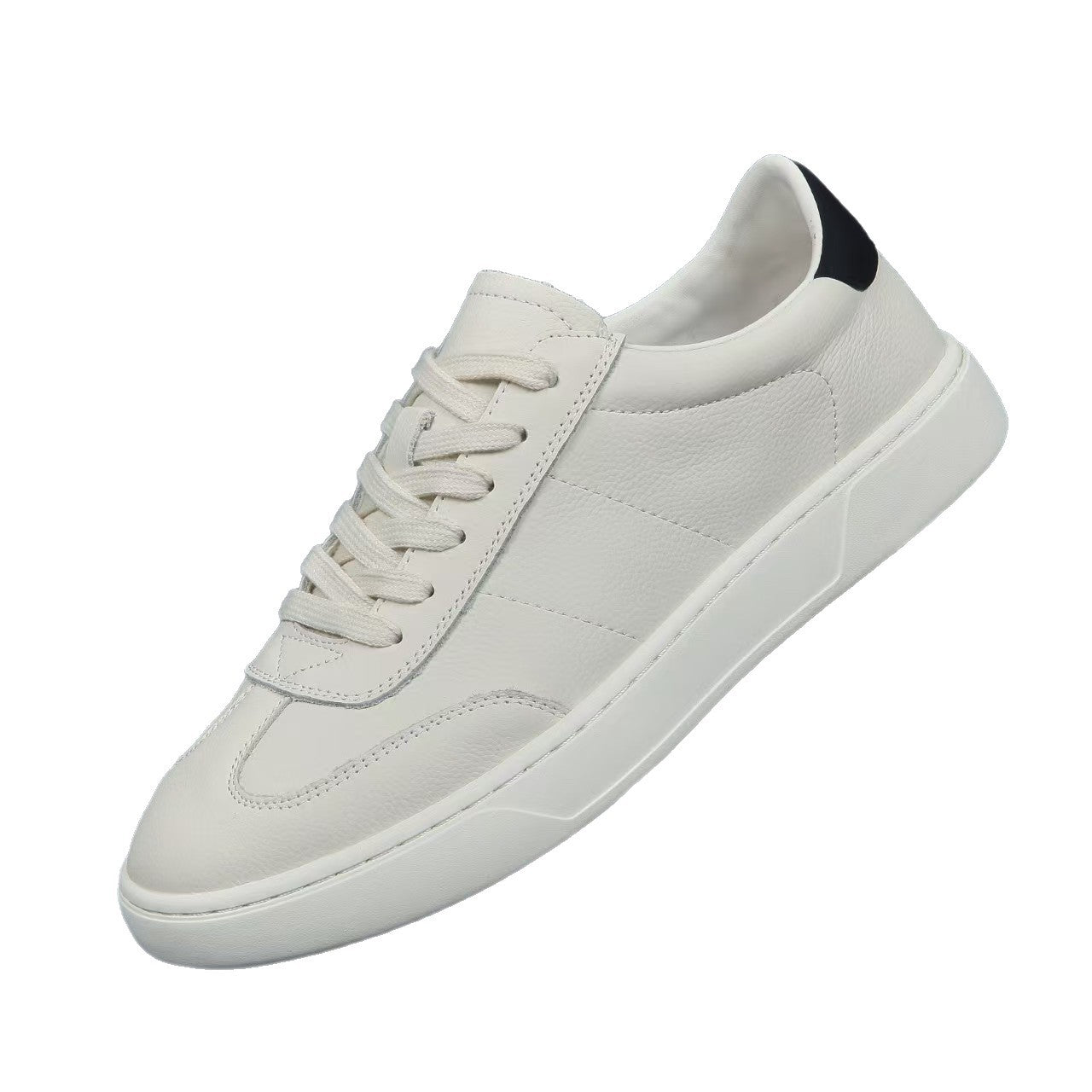 Men's Korean Style Fashionable Summer Breathable White Men's Board Shoes