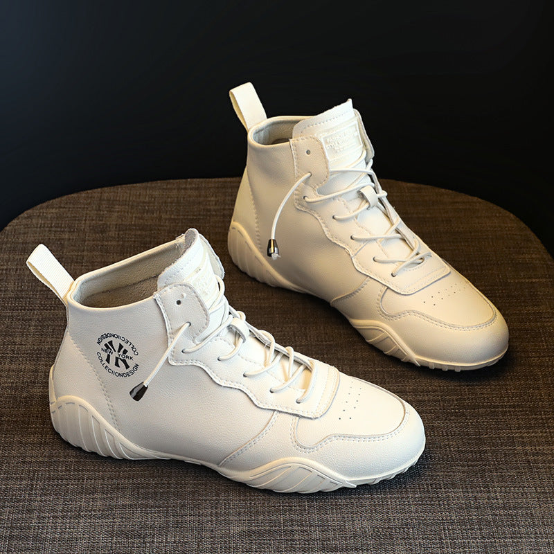 Women's Fashion High Top White Summer Soft Bottom Running Women's Casual Shoes