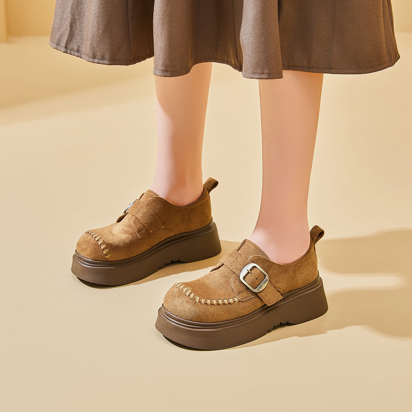Women's Platform Trendy Autumn Korean Style Trend Women's Fashion Shoes