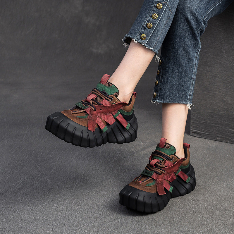 Women's Muffin Increased Fashion Clunky Trendy Fried Street Women's Casual Shoes