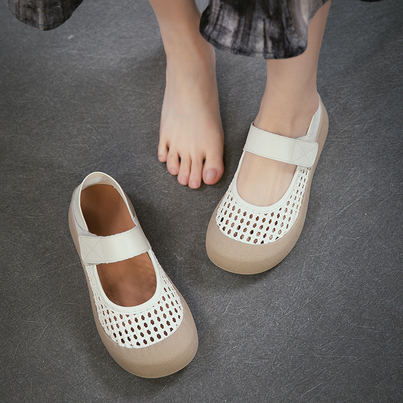 Women's Simple Fashion Breathable Hollow Classic Pumps Men's Shoes