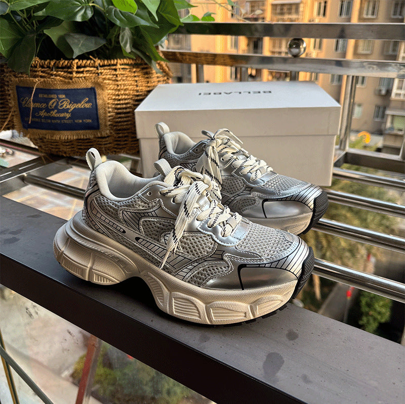 Women's Clunky Spring Platform Heightened High-grade Minority Casual Shoes