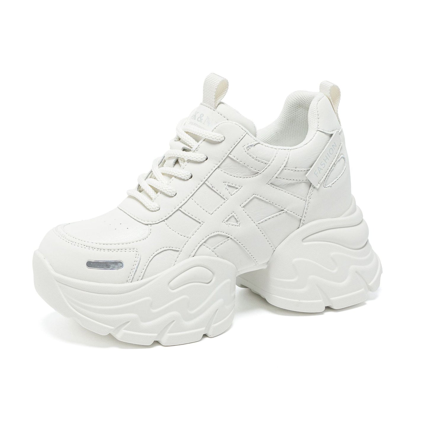 Women's Daddy Autumn Platform Lightweight Height Increasing Women's Casual Shoes