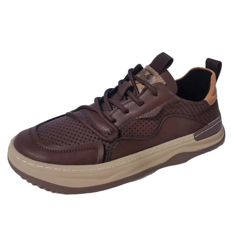 Men's Spring Head Tilt Clown Tide Soft Breathable Men's Shoes