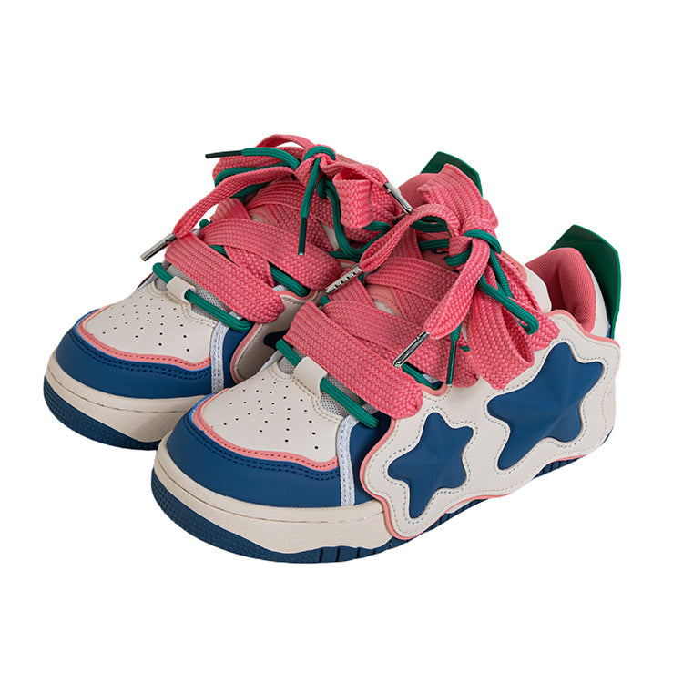 Women's Trendy Oversized Board Dopamine Milk Bread Casual Shoes