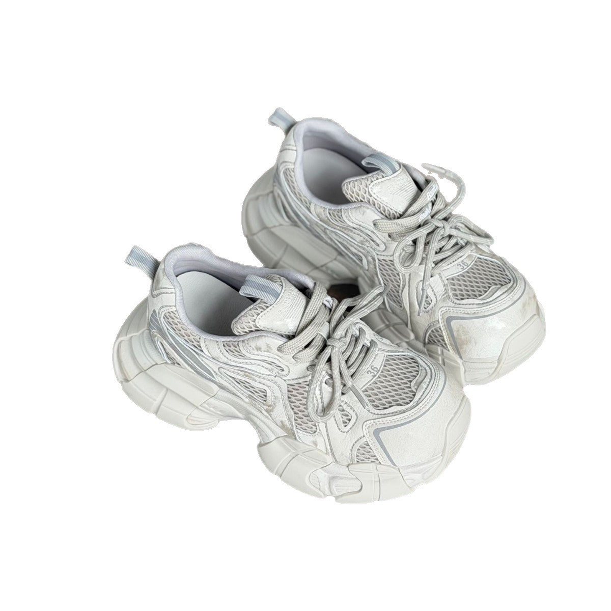 Women's Platform Dad Spring Fashionable Mesh Elevator Women's Sports Shoes