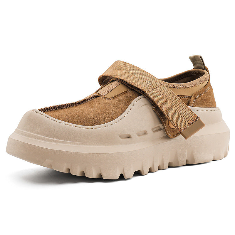 Women's & Men's Thick Bottom Slip-on Lazy Lovers Heighten Counter Casual Shoes