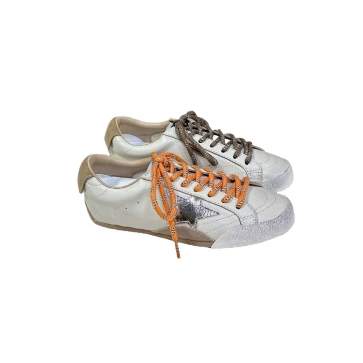 Women's Retro Five-pointed Star Distressed Little Dirty Korean German Women's Board Shoes