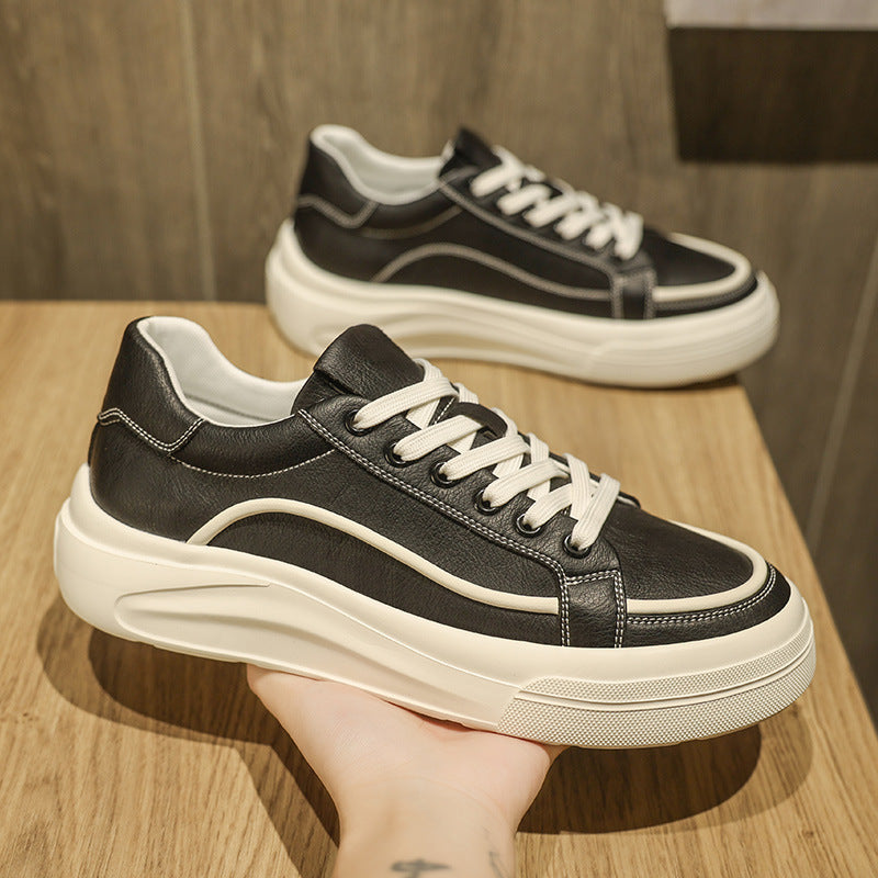 Men's Thick Sole Height Increasing Stylish Fashion Casual Shoes