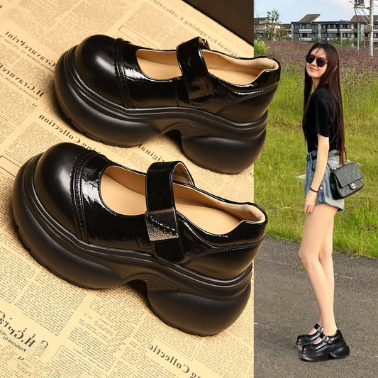 Women's Thick-soled Height Increasing Insole Fashionable Spring Lolita Loafers