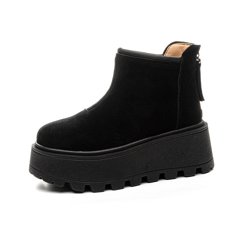 Women's Goods Fashion Low Top Thick Bottom Boots