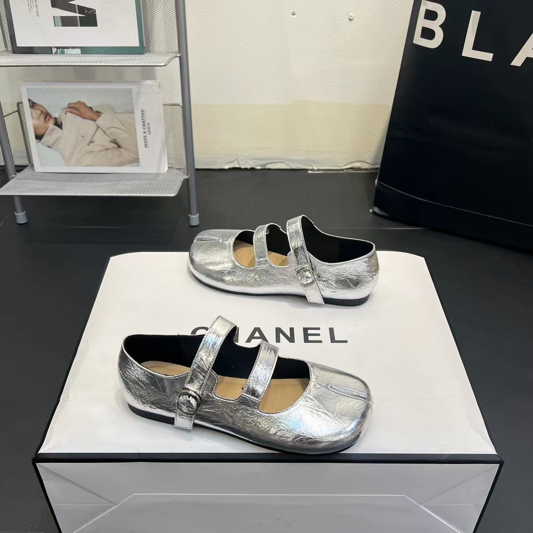 Women's Jane Spring Horseshoe Split Toe Comfortable Fashion Women's Shoes