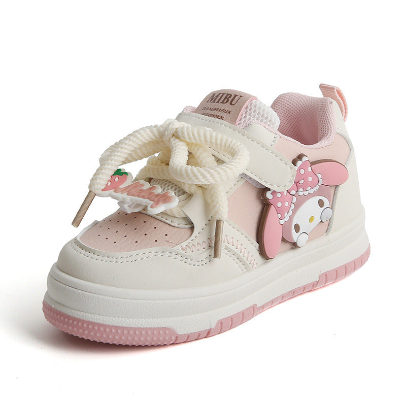 Children's Graceful Little Board Cute Cartoon Casual Shoes