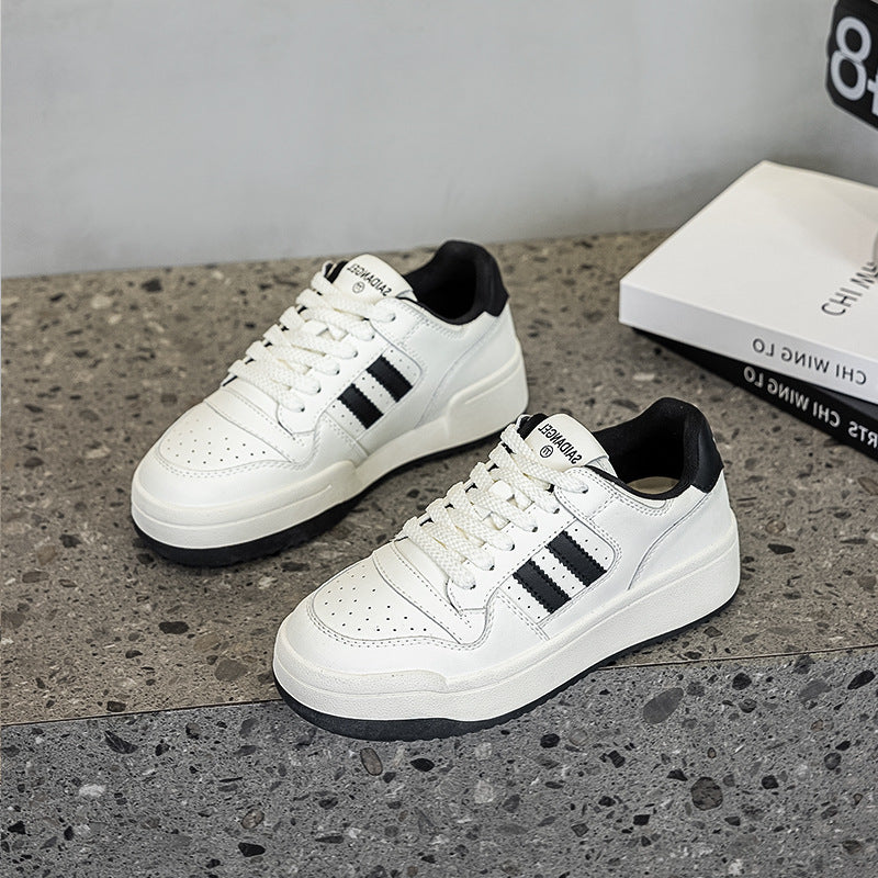 Women's Platform White Spring Height Increasing For Women's Casual Shoes