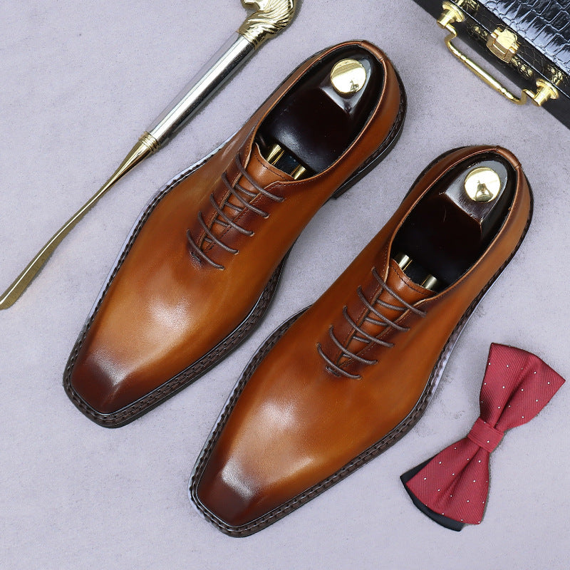 Men's Whole Groom Wedding Business Formal Wear Leather Shoes