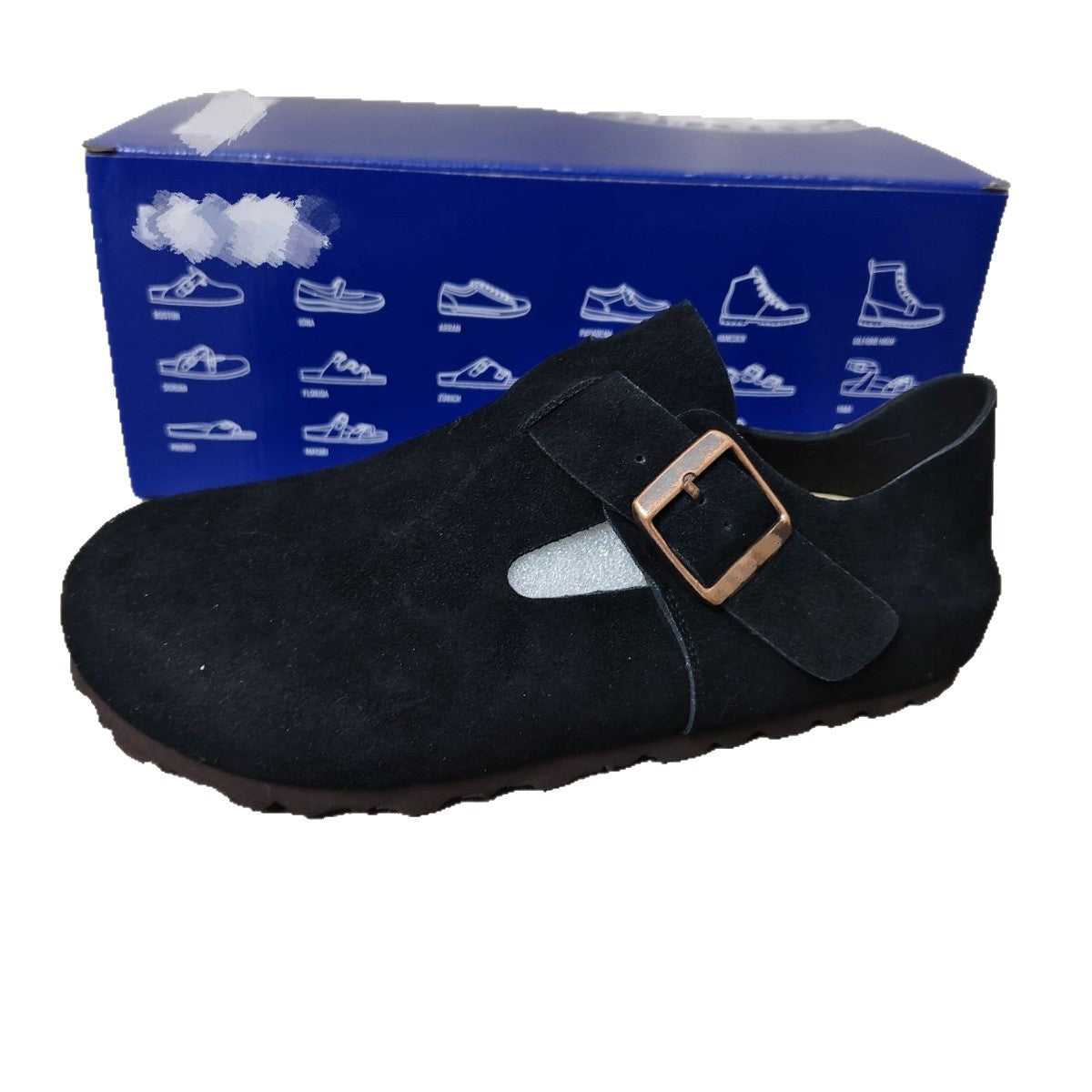 Solid Color Genuine Mulberry Slope Comfortable Slip-on Women's Casual Shoes