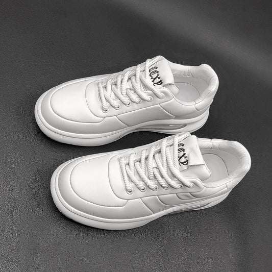Men's First Layer Cowhide Autumn Versatile Fashionable Sneakers