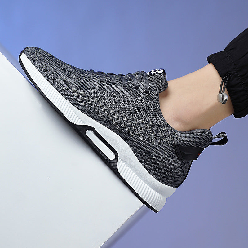 Men's Size Height Increasing Insole Leisure Breathable Men's Sports Shoes