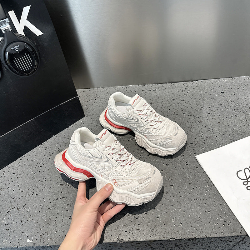 Women's Platform Dad Spring Height Increasing Comfort Women's Sports Shoes