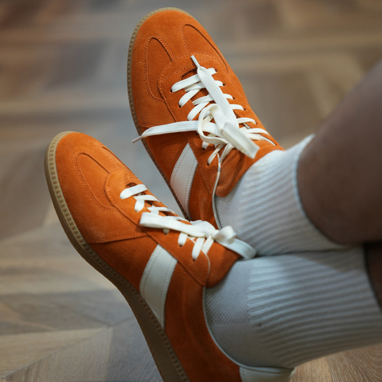 Men's Assorted Colors Breathable British Retro German Casual Shoes