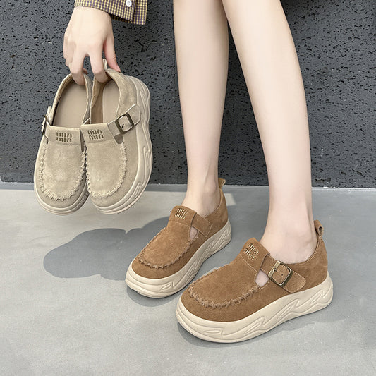 Women's Platform Autumn Chinese Style Small Retro Sneakers