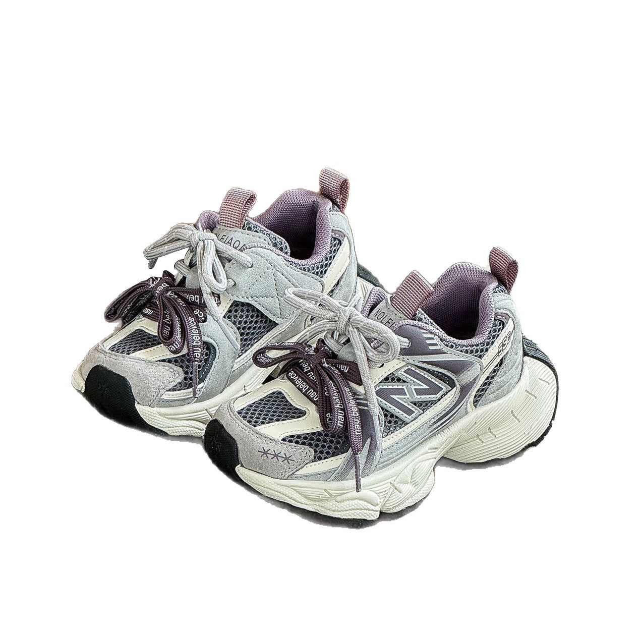 Children's Fashion Trend Word Double Single Mesh Boys Children's Sports Shoes