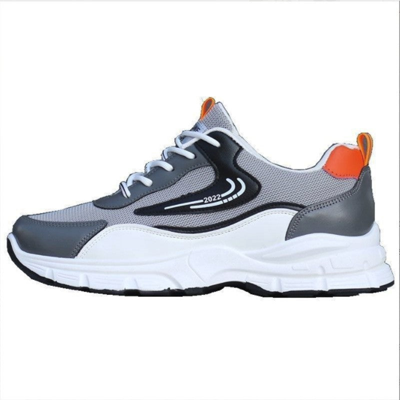 Men's Breathable Sports Leisure Flying Woven Running Sneakers