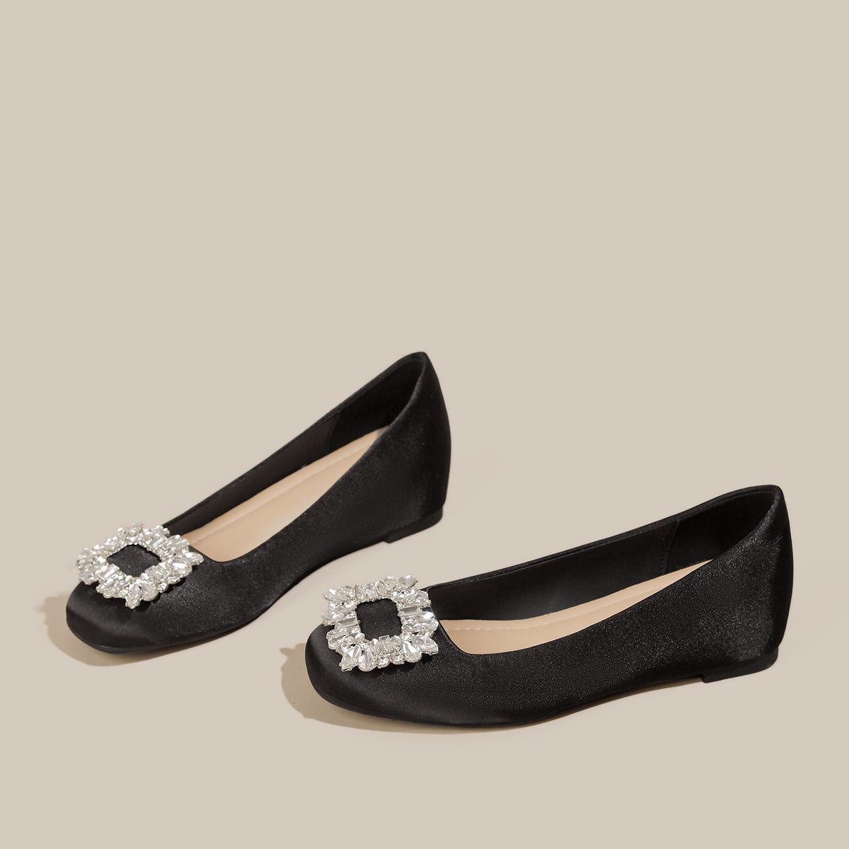 Women's Increasing Insole Retro French Mary Jane Spring Commute Square Toe Women's Fashion Shoes