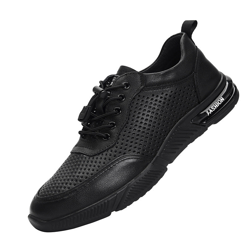 Men's Punch-hole Summer Genuine Sports Hollow Comfortable Sneakers