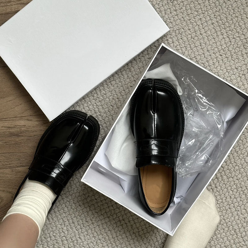 Women's & Men's Niche Thick Bottom Chunky Slip-on Lazy Horseshoe Pumps Heels