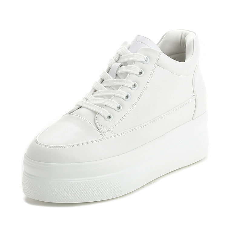 Women's Autumn Korean Style Platform Height Increasing Leisure Women's Casual Shoes