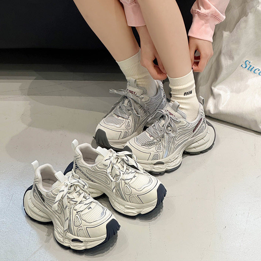 Women's Authentic Clunky Spring Breathable Comfortable Thick Sole Men's Shoes