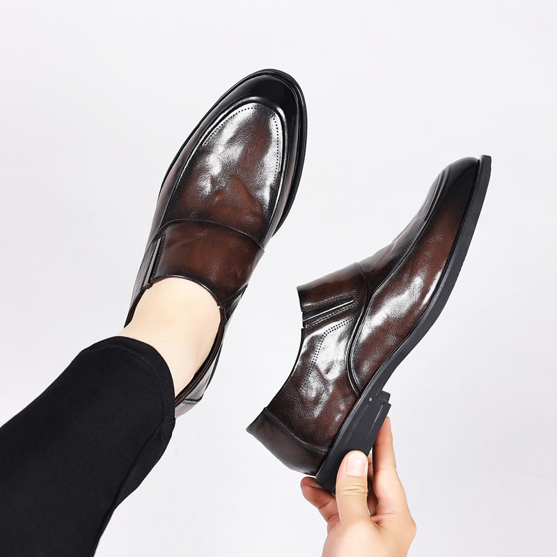 Men's Business Comfortable Breathable Slip-on Pointed Formal Casual Shoes