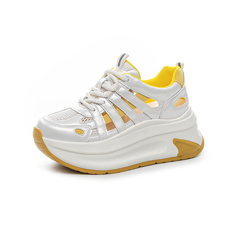 Women's Roman Style Breathable Platform Height Increasing Casual Shoes
