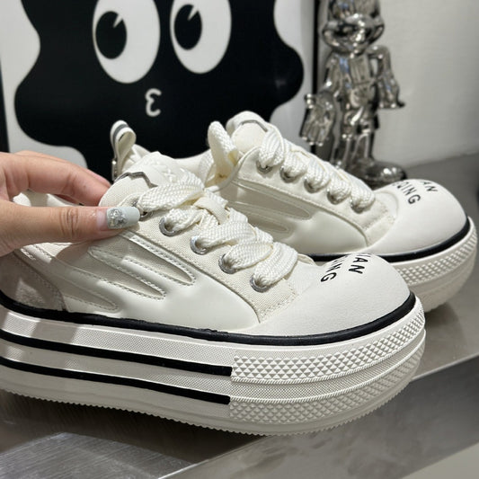 Raccoon Cotton Candy Big Head Female Summer Punk Niche Casual Shoes