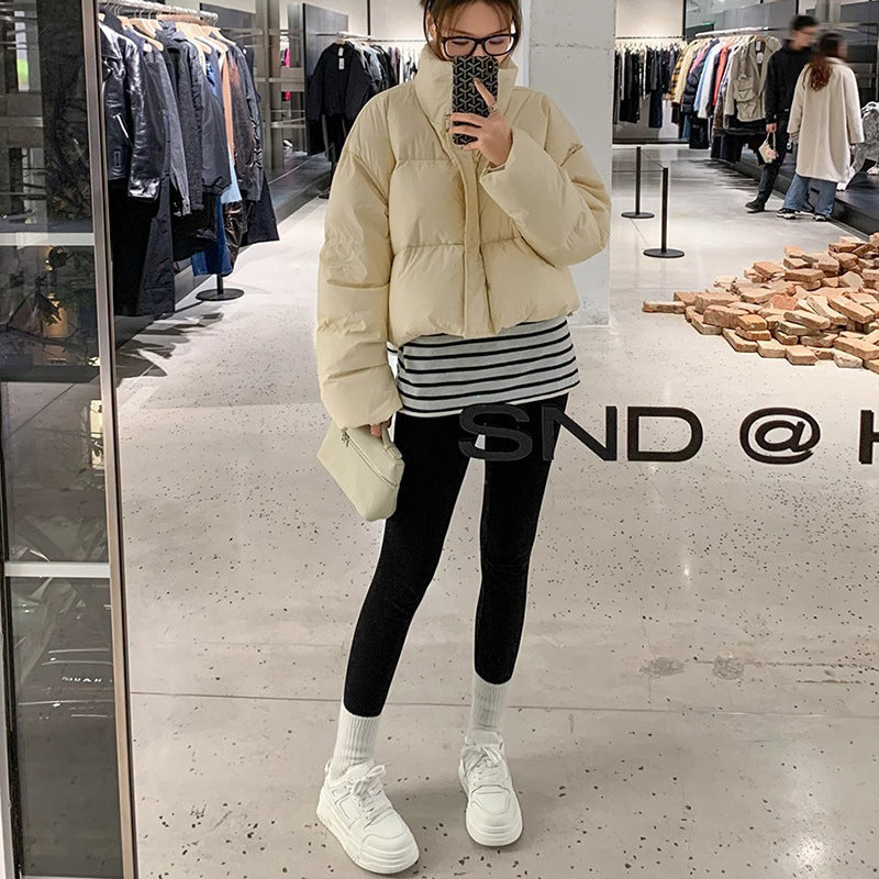 Women's Up Thick Bottom Heightened Platform White Casual Shoes