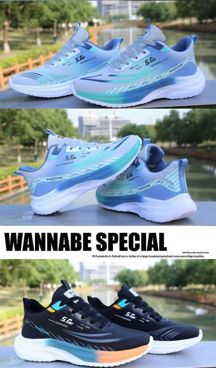 Men's Ultra Light Stylish Surface Waterproof Running Casual Shoes