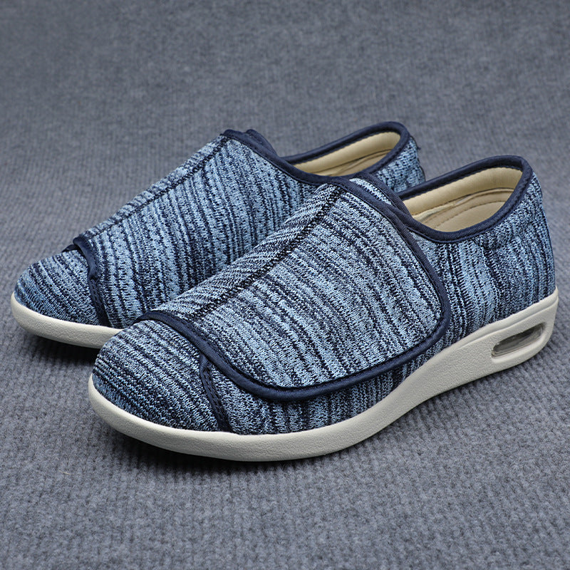 Women's & Men's Daily Walking Breathable Swollen Feet Width Middle-aged Mother Shoes
