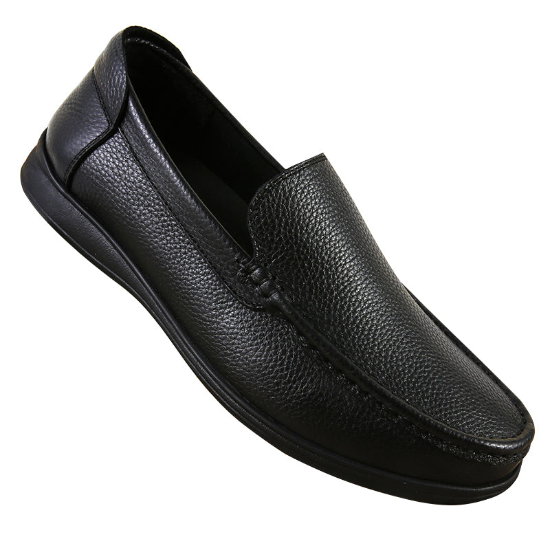 Men's Father Male Soft Man Breathable Slip Leather Shoes
